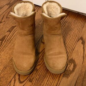 Ugg Chestnut Suede Boots Size 7